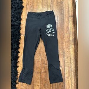 Lululemon x soul cycle black crop leggings